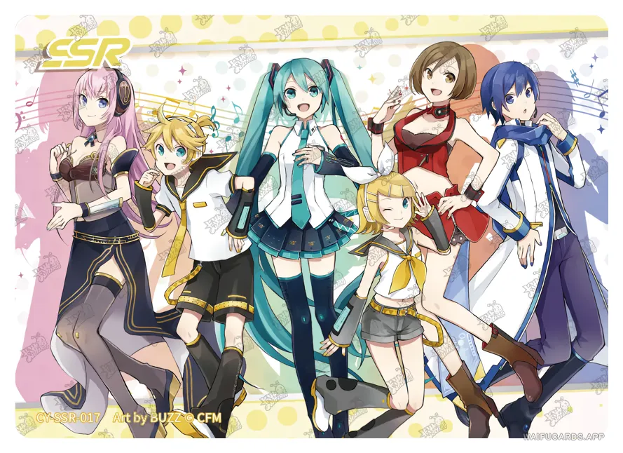 Хатсуне Мику — SSR #017, vocaloid-T4W2