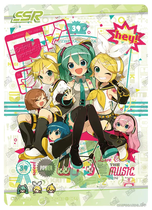 Хатсуне Мику — SSR #019, vocaloid-T4W2