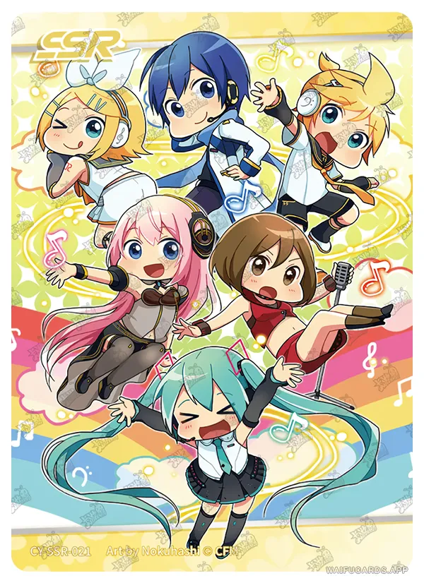 Хатсуне Мику — SSR #021, vocaloid-T4W2