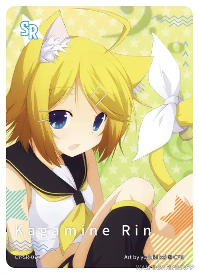 Кагамине Рин — SR #070, vocaloid-T4W3