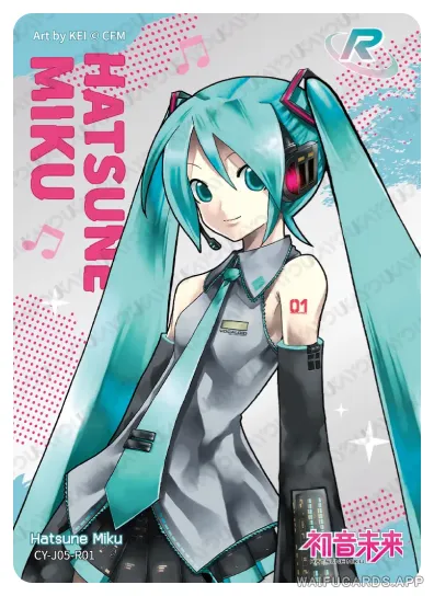 Hatsune Miku — R #001, vocaloid-T4W5