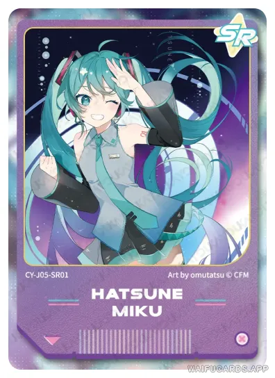 Hatsune Miku — SR #001, vocaloid-T4W5