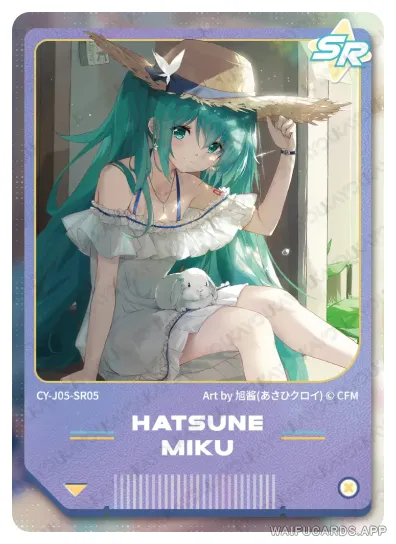 Hatsune Miku — SR #005, vocaloid-T4W5