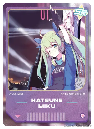 Hatsune Miku — SR #008, vocaloid-T4W5