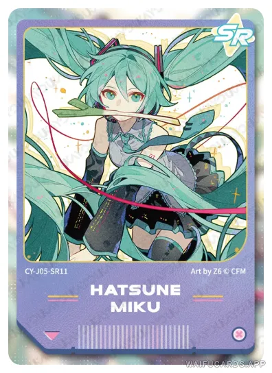 Hatsune Miku — SR #011, vocaloid-T4W5