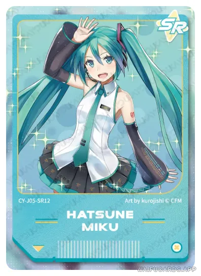 Hatsune Miku — SR #012, vocaloid-T4W5