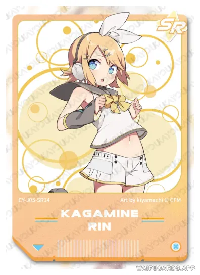Кагамине Рин — SR #014, vocaloid-T4W5