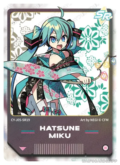 Hatsune Miku — SR #019, vocaloid-T4W5
