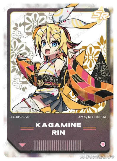 Кагамине Рин — SR #020, vocaloid-T4W5
