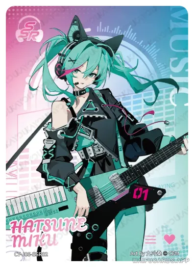Hatsune Miku — SSR #002, vocaloid-T4W5