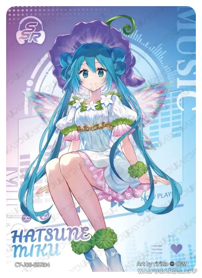 Hatsune Miku — SSR #004, vocaloid-T4W5