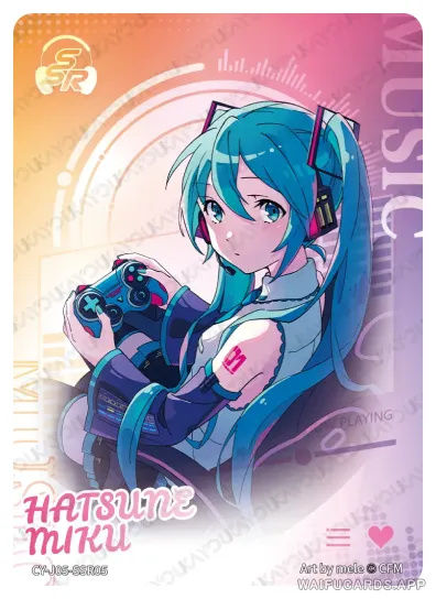 Hatsune Miku — SSR #005, vocaloid-T4W5